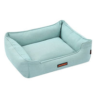 Orthopedic Luxury Dog Bed - PawsomeNest-Light blue-M: 60.0 x 50.0 x 18.0 cm-State of Style