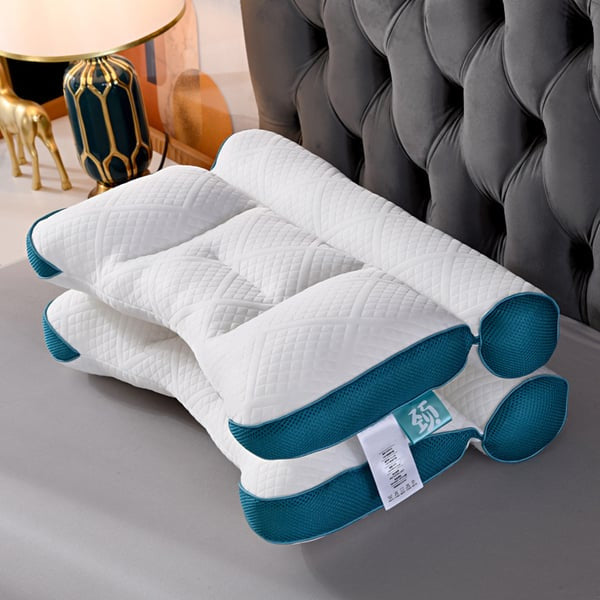 Orthopedic Pillow – ComfortAlign™-Blue-State of Style