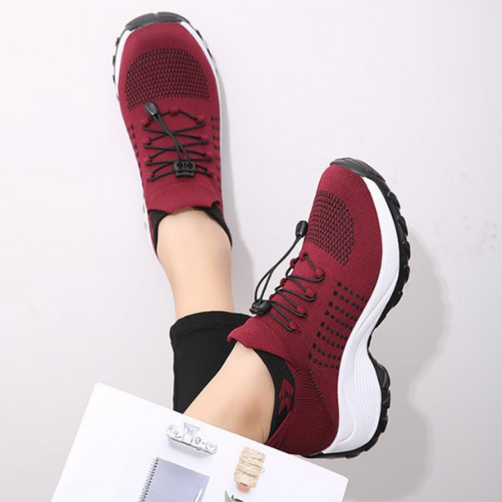 Orthopedic Shoe for Women – Supportive & Stylish Footwear-Red-4.5-State of Style