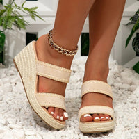 Orthopedic Women's Summer Sandals with Support Heel - Léanne-Black-3-State of Style