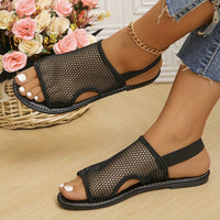 Orthopedische Ademende Zwarte Sandalen - Julia-Zwart-CN36(EU36)-State of Style