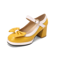 Orthopedische beige hakken - Emma-Geel-33-State of Style