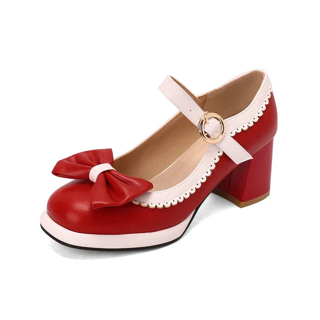 Orthopedische beige hakken - Emma-Rood-33-State of Style