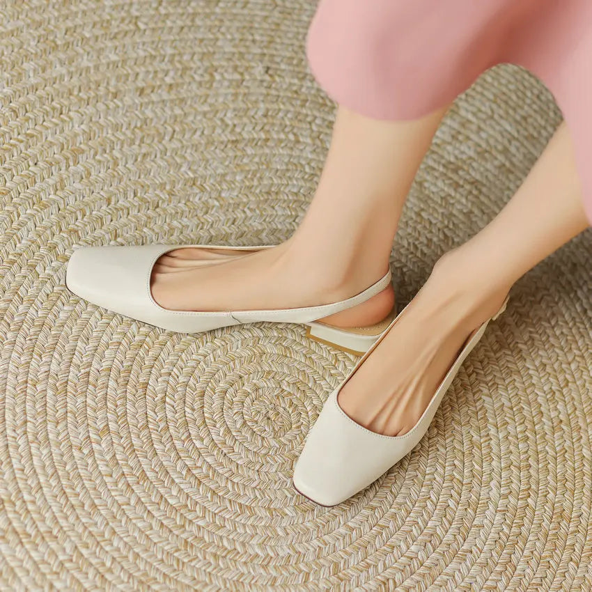 Orthopedische beige loafers - Lisa-Beige-3-State of Style