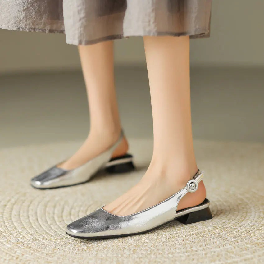 Orthopedische beige loafers - Lisa-Beige-3-State of Style