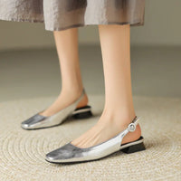 Orthopedische beige loafers - Lisa-Beige-3-State of Style