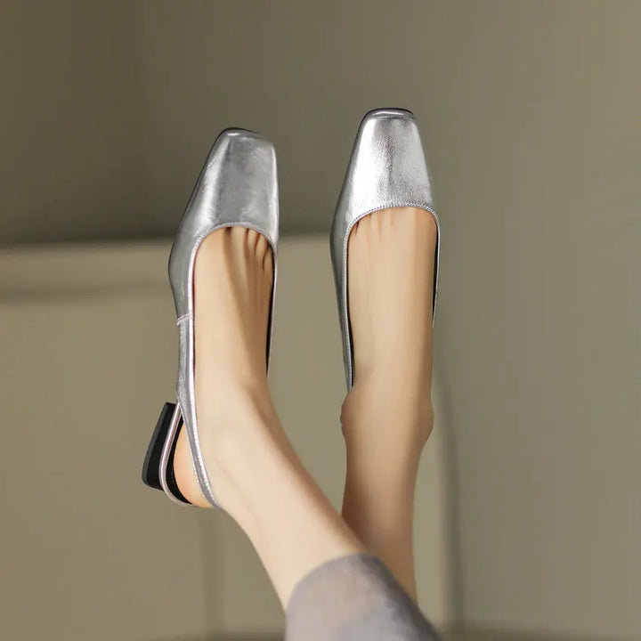 Orthopedische beige loafers - Lisa-Beige-3-State of Style