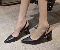 Orthopedische Beige Slingback Hakken - Lisa-Beige-4.5-State of Style