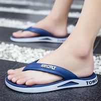 Orthopedische Blauwe Teenslippers - Mark-Blauw-39-State of Style
