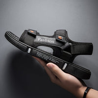 Orthopedische Herensandalen Zwart - Max-Zwart-wit-CN36(EU37)-State of Style