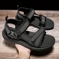 Orthopedische Legergroene sandalen - Max-Legergroen-40-State of Style