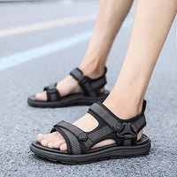 Orthopedische Legergroene sandalen - Max-Legergroen-40-State of Style