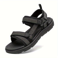 Orthopedische Legergroene sandalen - Max-Zwart-40-State of Style