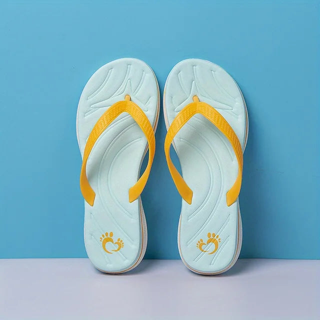 Orthopedische Lichtblauwe Slippers - Tim-Licht cyaan-5.5-State of Style