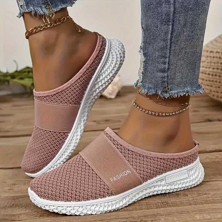 Orthopedische Lichtgewicht Zwarte Pantoffels - Julia-Roze-CN36(EU36)-State of Style