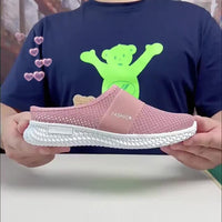 Orthopedische Lichtgewicht Zwarte Pantoffels - Julia-Zwart-CN36(EU36)-State of Style