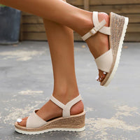 Orthopedische Lichtgewicht Zwarte Sandalen - Maria-Zwart-36-State of Style
