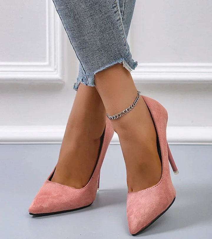 Orthopedische roze hakken - Laura-Roze-3-State of Style