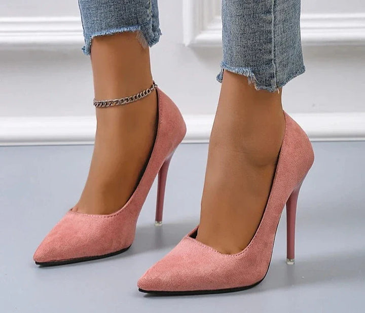 Orthopedische roze hakken - Laura-Roze-3-State of Style