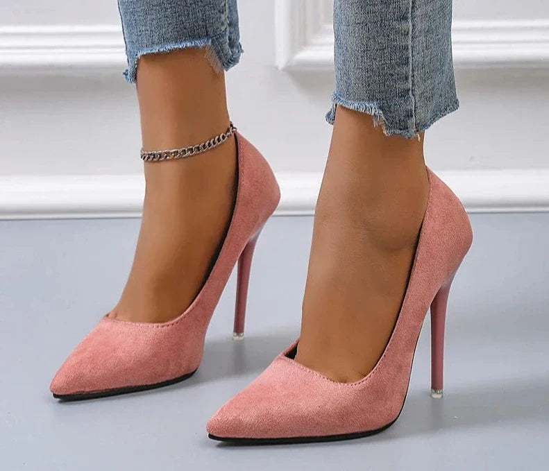 Orthopedische roze hakken - Laura-Roze-3-State of Style