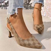 Orthopedische roze hakken - Lisa-Khaki-35-State of Style