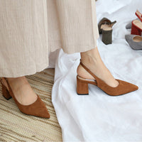 Orthopedische roze hakken - Sophie-Bruin-4-State of Style