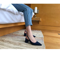 Orthopedische roze hakken - Sophie-Donkerblauw-4-State of Style