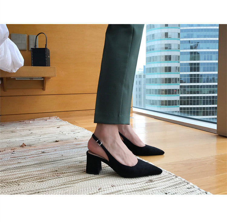 Orthopedische roze hakken - Sophie-Zwart-4-State of Style