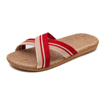 Orthopedische Stro Sandalen - Julia-Rood-35-36-State of Style