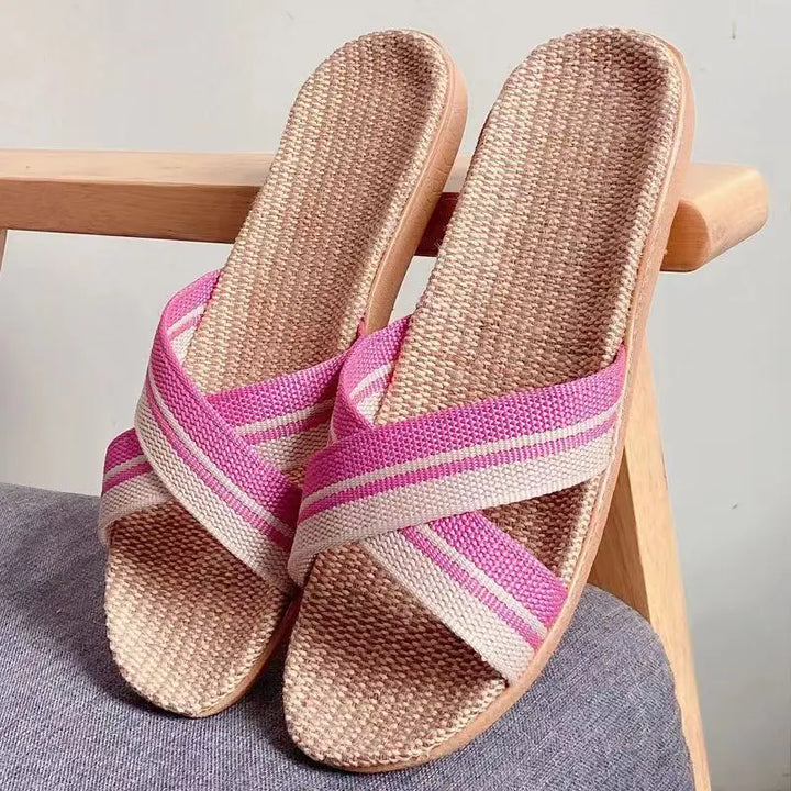 Orthopedische Stro Sandalen - Julia-Roze-35-36-State of Style