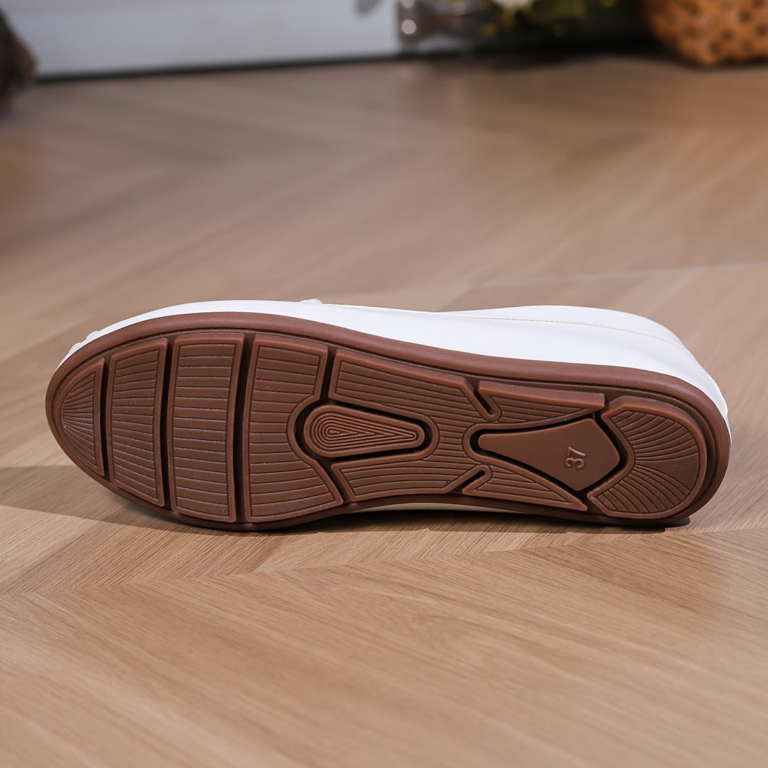 Orthopedische Witte Mocassins - Helena-CN36(EU36)-State of Style