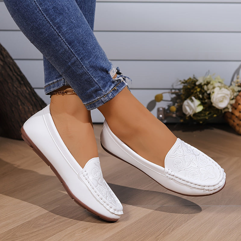 Orthopedische Witte Mocassins - Helena-CN36(EU36)-State of Style