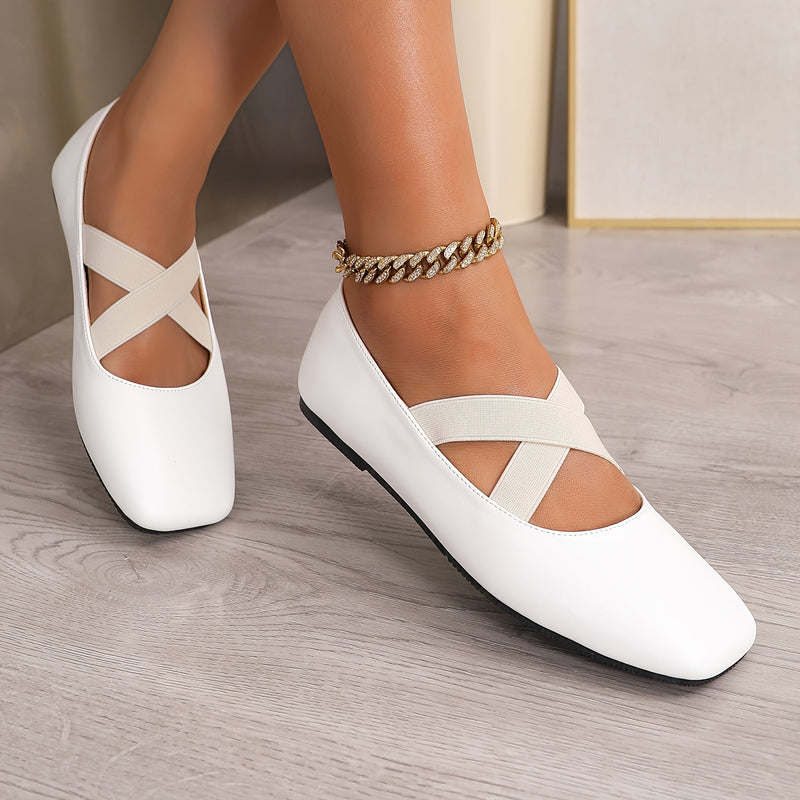 Orthopedische Witte Sandalen - Eva-Ivoor Wit-CN36(EU37)-State of Style