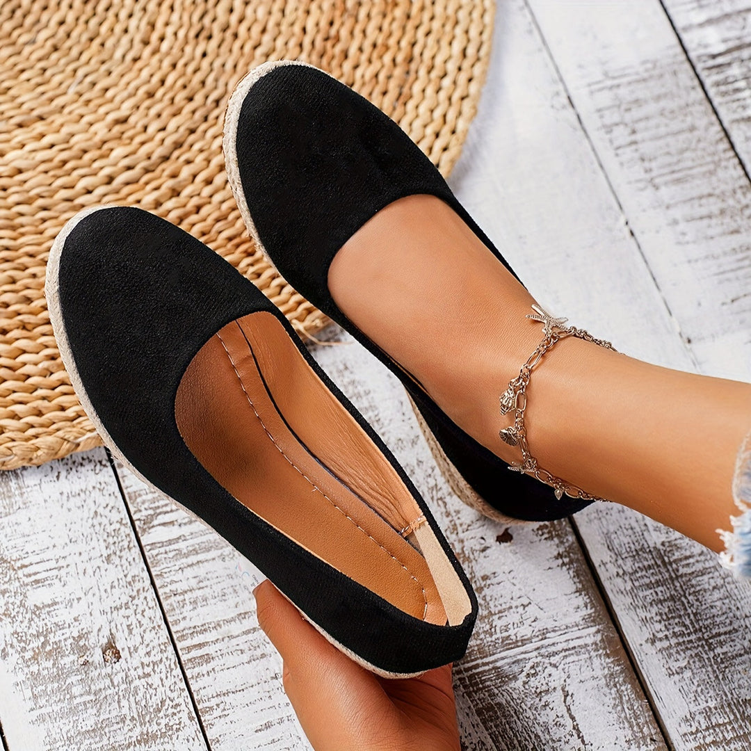 Orthopedische Zwart Espadrilles - Sara-Zwart-CN35(EU35.5)-State of Style