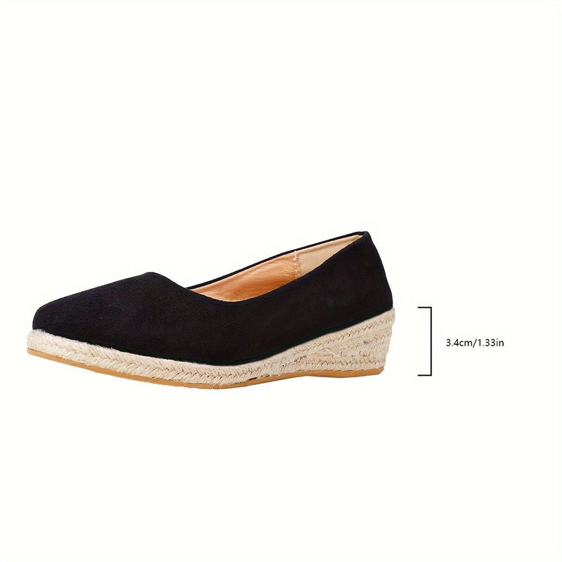 Orthopedische Zwart Espadrilles - Sara-Zwart-CN35(EU35.5)-State of Style