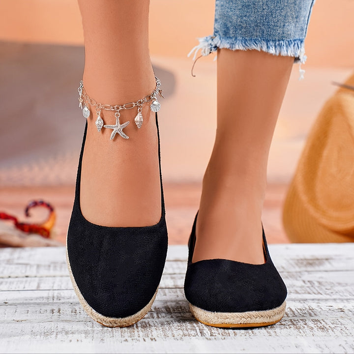 Orthopedische Zwart Espadrilles - Sara-Zwart-CN35(EU35.5)-State of Style
