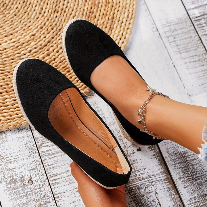 Orthopedische Zwart Espadrilles - Sara-Zwart-CN35(EU35.5)-State of Style