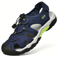 Orthopedische Zwart Outdoor-Sandalen - Felix-Blauw-CN38(EU38.5)-State of Style