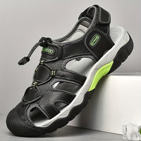 Orthopedische Zwart Outdoor-Sandalen - Felix-Zwart-CN38(EU38.5)-State of Style