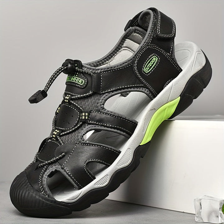 Orthopedische Zwart Outdoor-Sandalen - Felix-Zwart-CN38(EU38.5)-State of Style