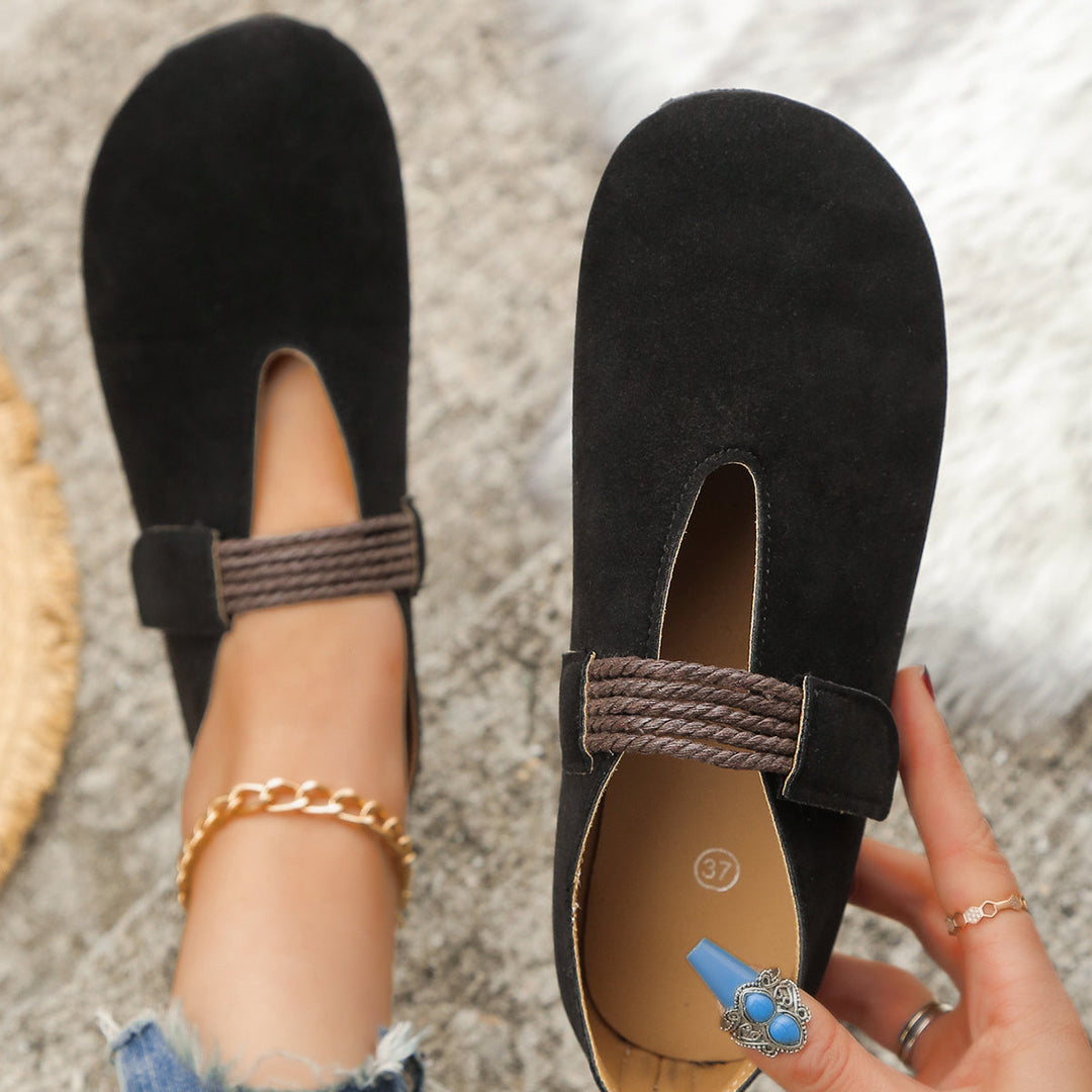 Orthopedische Zwarte Ballerina's - Eva-Zwart-CN36(EU35.5)-State of Style