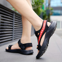 Orthopedische zwarte herensandaal - Erik-Zwart-CN39(EU38.5)-State of Style