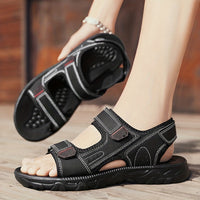 Orthopedische Zwarte Outdoor Sandalen - Mark-Zwart-CN39(EU38.5)-State of Style