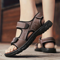 Orthopedische Zwarte Outdoor Sandalen - Mark-Zwart-CN39(EU38.5)-State of Style