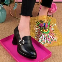 Orthopedische zwarte pumps - Maria-Zwart-35-State of Style