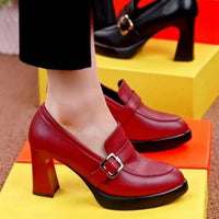 Orthopedische zwarte pumps - Maria-Zwart-35-State of Style