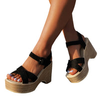 Orthopedische Zwarte Sandalen - Emma-Zwart-37-State of Style