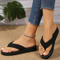 Orthopedische Zwarte Sandalen - Isabella-36-State of Style