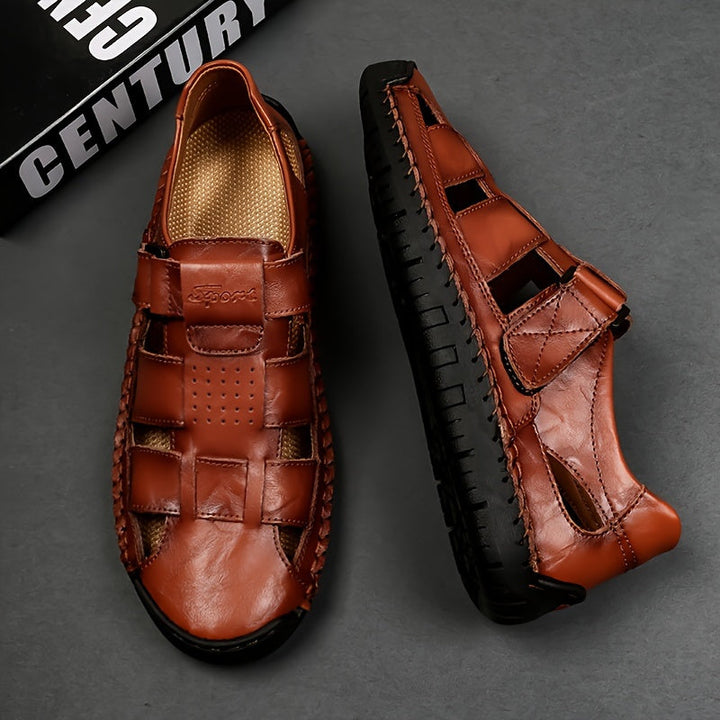 Orthopedische Zwarte Sandalen - Lars-Zwart-CN40(EU40.5)-State of Style