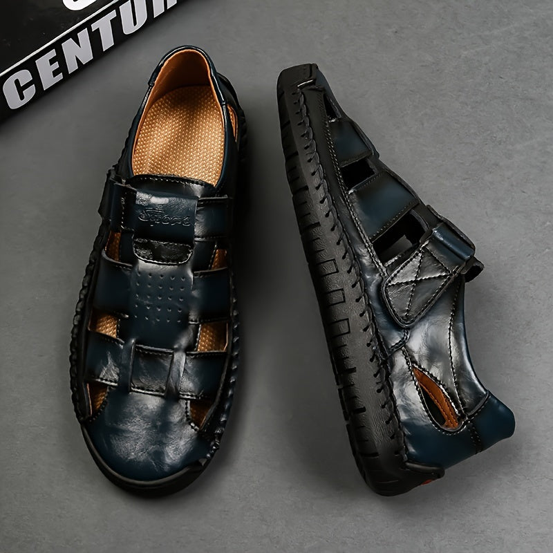 Orthopedische Zwarte Sandalen - Lars-Zwart-CN40(EU40.5)-State of Style